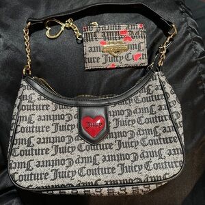 Juicy Couture Black and Red Women's Bag Set